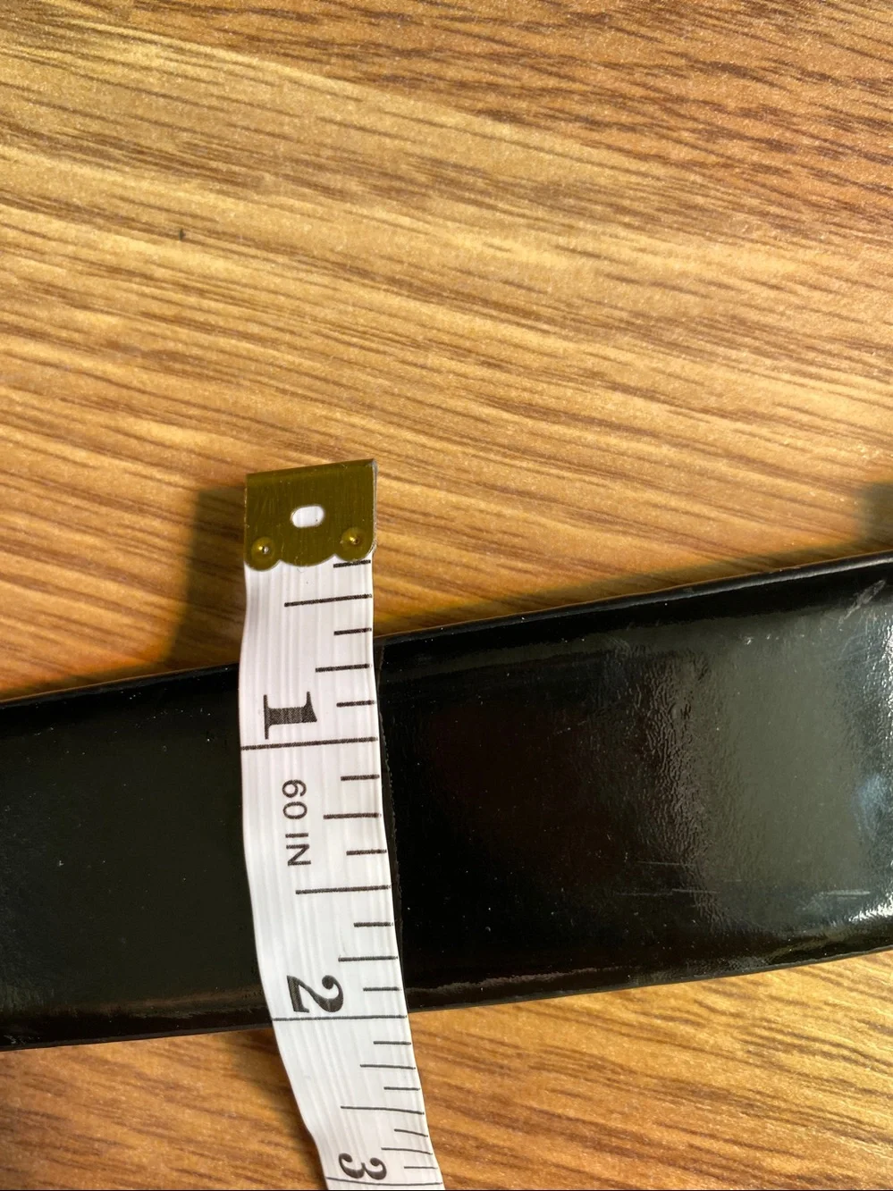 Calvin Klein Men's Black Genuine Leather, Buckle Dress Belt Size S